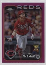 2024 Topps Chrome Pink Refractor Matt McLain #48 uk2
