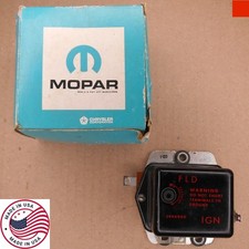 Nos Mopar Adjustable Voltage Regulator 2444980 Dodge Plymouth 1966-1968 Usa Nos Mopar Adjustable Voltage Regulator 2444980 Dodge Plymouth 1966-1968 Usa