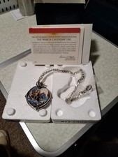 Reloj Bolsillo Franklin Mint Boris Vallejo March Calender Niña