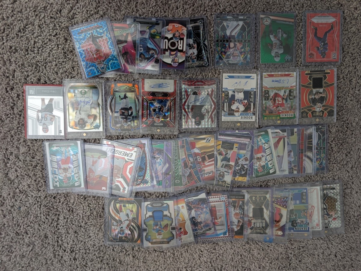 245 Card Lot NFL, NBA, MLB, Soccer #'d Cards , Autos, RC, SP | eBay
