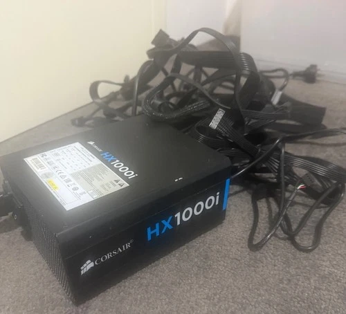 Corsair 1000W HX1000i Fully Modular Ultra-Low Noise Platinum ATX PC Power Supply