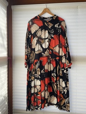 Alba Moda Damenkleid Gr.46 Druckmuster