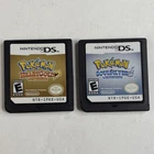 Pokemon HeartGold & SoulSilver Versions Nintendo DS Authentic Bundle Tested