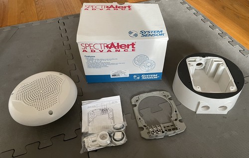 SpectrAlert Advance System Sensor SPCWKA Wall Speaker White Outdoor | eBay