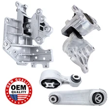 4PCS Engine Motor Transmission Mount Kit For 14-20 Nissan Rogue 2.5L