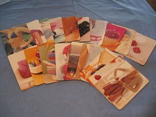 20 CROCHET PROJECT CARDS how-to directions needlework instructions NEW