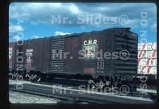 Original Slide Freight CNR Canadian National Friction Bearing 40'Box 72691 
