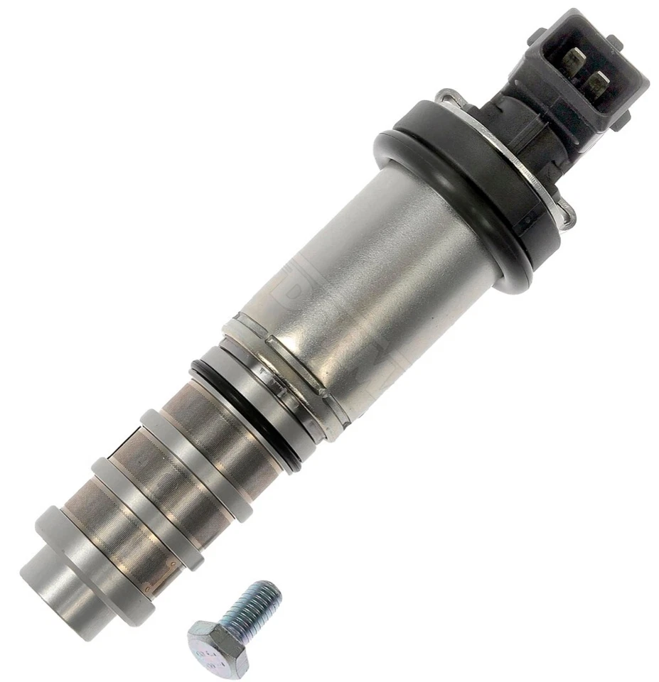 2 Solenoide de distribución de válvula variable (VVT) de distribución de motor reemplazo BMW OEM 11368605123 Foto 3 de 4