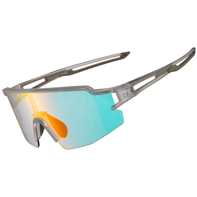 ROCKBROS Fahrradbrille Sport Brille Schutzbrille Photochrom Selbsttönend UV400