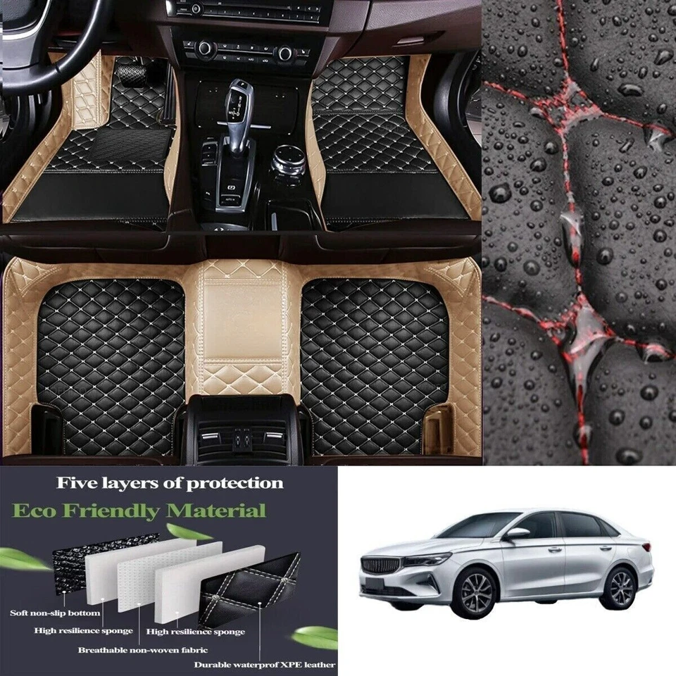 For Mercedes-Benz All Models Car Floor Mats Custom Waterproof Auto Carpets Mats - Image 4 of 4