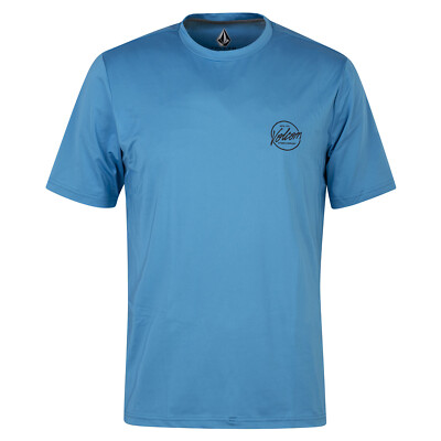 Volcom Stone Stamp Surf Lycra T-Shirt tidal blue - Wetshirt mit UV Schutz