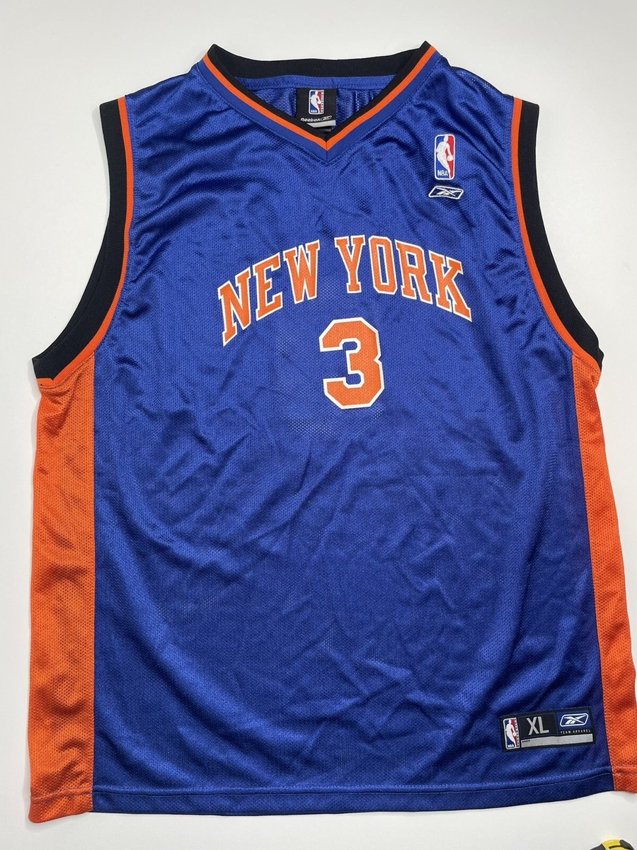 ビンテージ 00s NBA リーボック　メンズM ユニフォーム　マーブリー NBA Reebok New York Knicks Stephon Marbury Jersey Youth Size XL 18