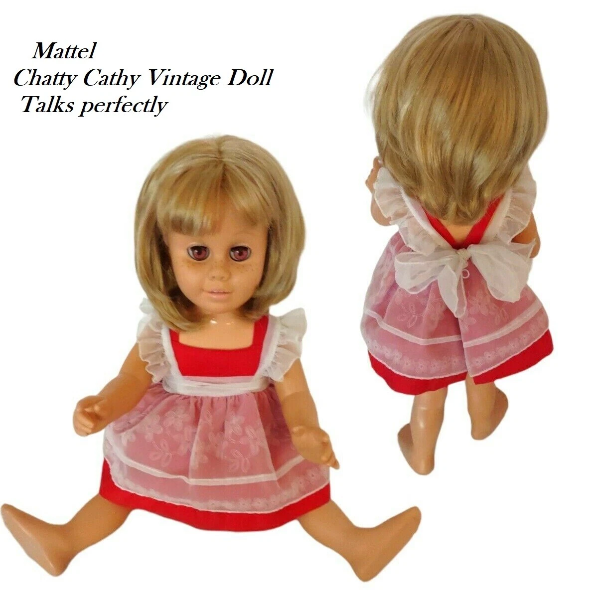 Mattel Chatty Cathy Vinyl Dolls & Doll Playsets for sale | eBay