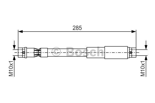 BOSCH 1987476406 Flessibile del freno