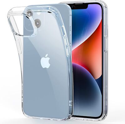 Iphone Xr Blue With Clear Case CLEAR Shockproof Case For IPhone 14