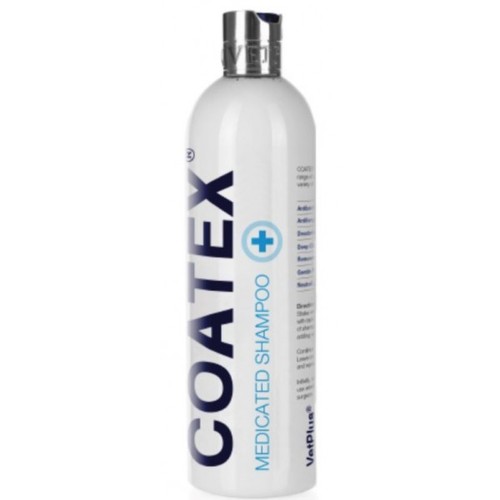 Coatex Medicated Shampoo For Dogs 500ml. Premium Service. Fast Dispatch