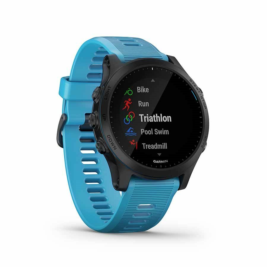 Garmin Forerunner 945 GPS Running Watch Blue Bundle for sale