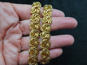 Authentic Vintage 1988- 24Kt Gold Plated Napier Statement Necklace On Internet $125