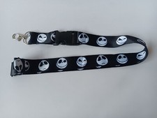 The Nightmare Before Christmas Lanyard Breakaway Keychair Hook Jack Skellington