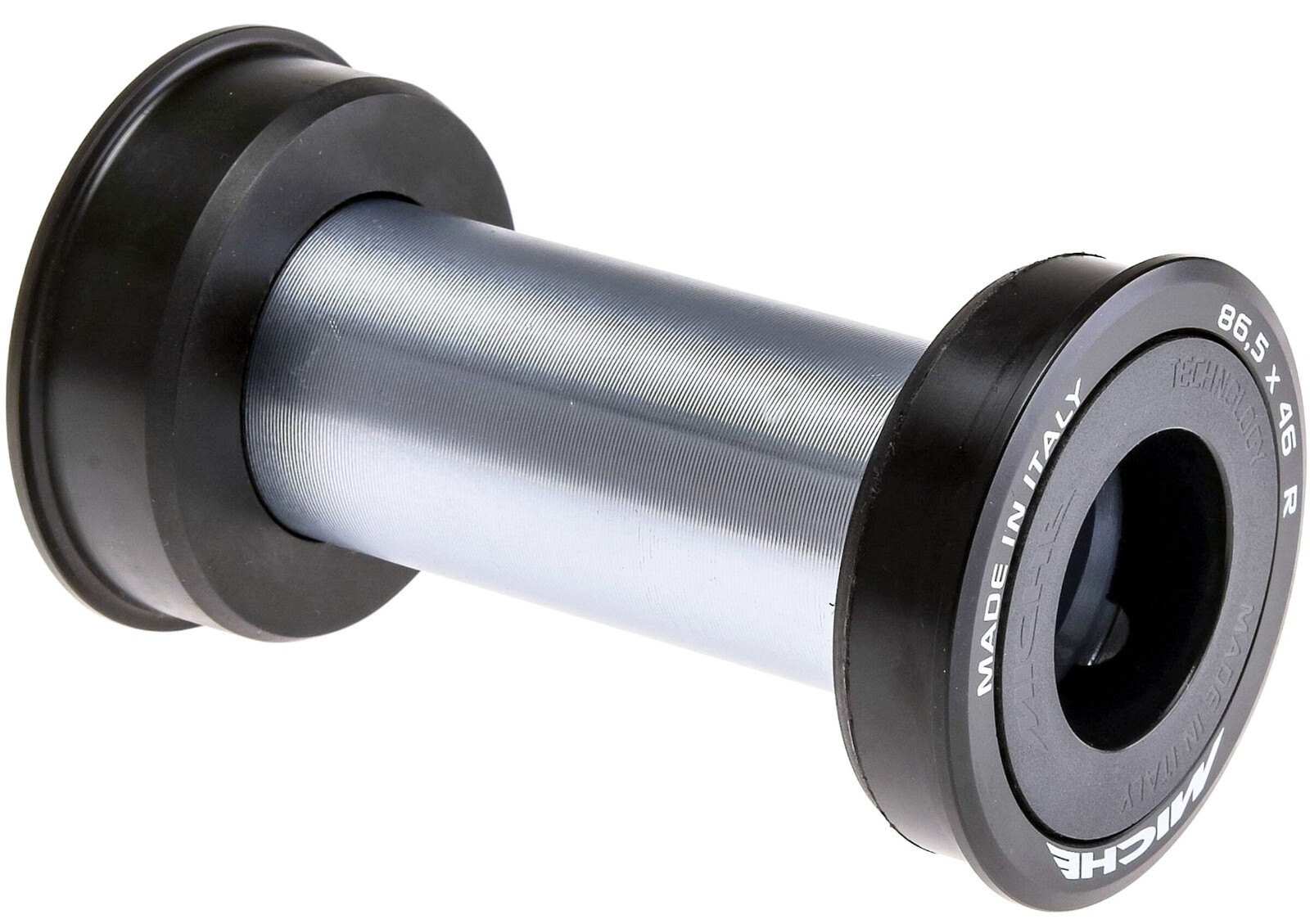 Boîtier de pédalier MICHE EVO MAX 86.5x46mm noir en aluminium pour vélo