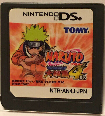 Japan Nintendo DS NARUTO Ninja Council 3 Japanese Action Games JUMP  Daikesshu 4 4904810739845 | eBay