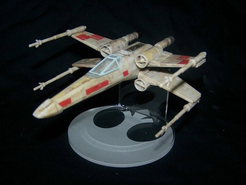 acrylic display stand for the Star Wars Micro Galaxy Squadron X-wing Xwing - 第 1/4 張圖片