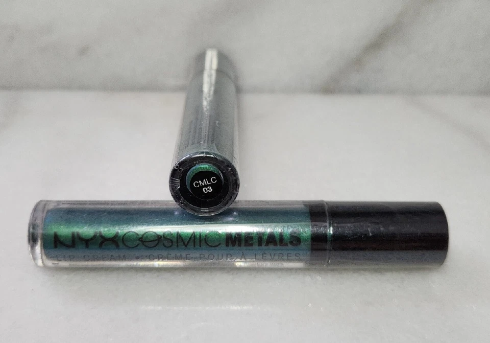 2 NYX Cosmic Metals Lip Cream CMLC03 Out Off This World. - Image 3 of 4