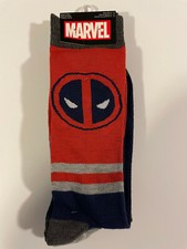 Marvel DEADPOOL 2-Pack Over the Calf Unisex Socks - NIB