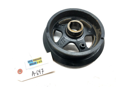 2015-2018 PORSCHE MACAN 3.0L ENGINE HARMONIC BALANCER CRANK PULLEY OEM