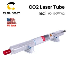 90W 100W RECI W2 1240mm CO2 Laser Tube  for CO2 Cutter Engraver Machine