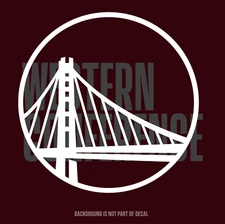 Golden State Warriors Vinyl Decal Sticker