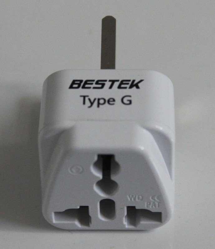 Travel Plug Adapter Type G ~ Scotland, England & Ireland!
