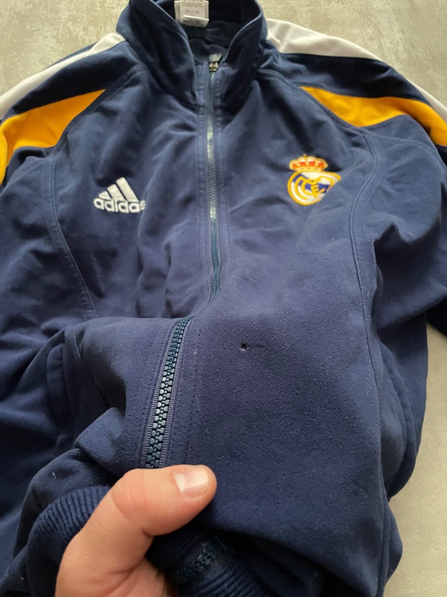 1998-99 Real Madrid Adidas Track Fleece Jacket | eBay