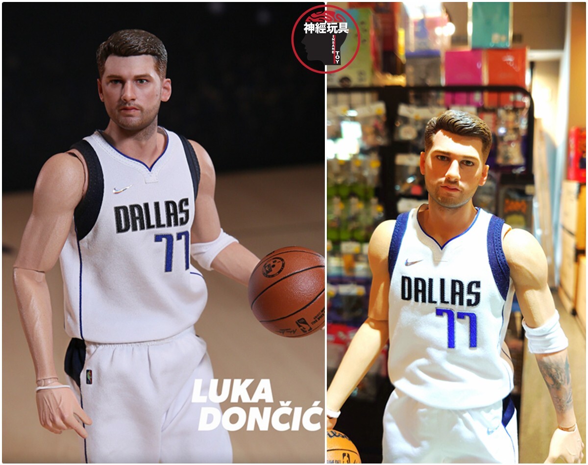 ENTERBAY NBA LUKA DONCIC 1/6 ACTION FIGURE MAVERICKS EDITION ENTERBAY NBA LUKA DONCIC 1/6 ACTION FIGURE MAVERICKS EDITION