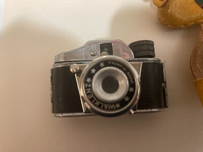 Vintage Old Working Mini Camera Walklenz With Case