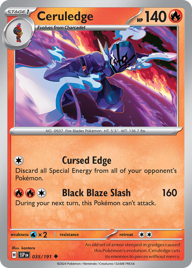 ceruledge pokemon card price Amazon.com: Pokemon - Iron Jugulis 216/182 - Paradox Rift - Illustration  Rare main image 1