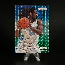 Kenneth Faried 2014 Panini Prizm Prizms Blue and Green Mosaic #66 Nuggets LOOK!!