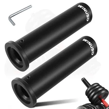 WINUSD 2Pcs Nylon Olympic Adapter Sleeve 8- Converts 1" Standard Weight Plate...