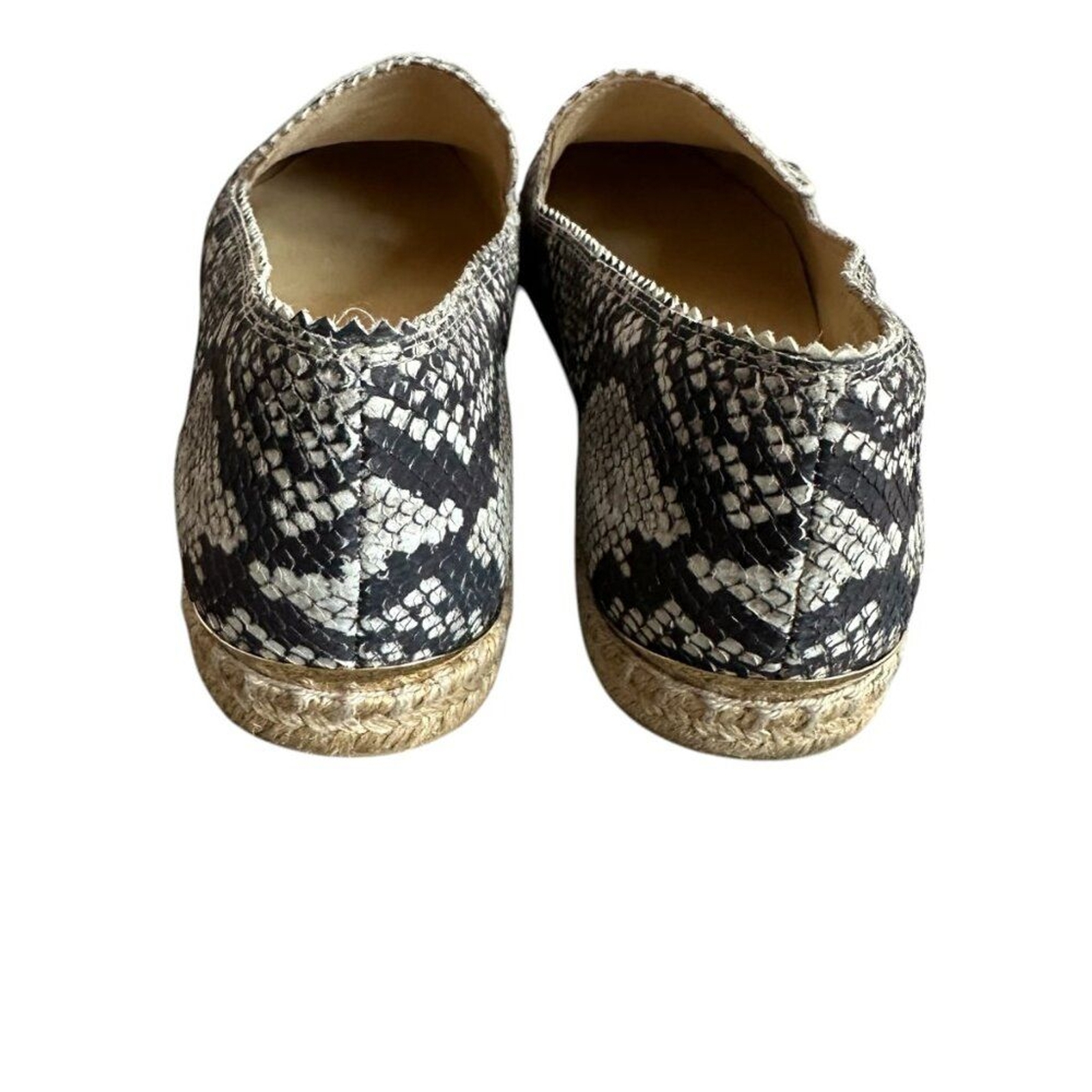 Stuart Weitzman Catalan Snake Python Print Espadr… - image 6