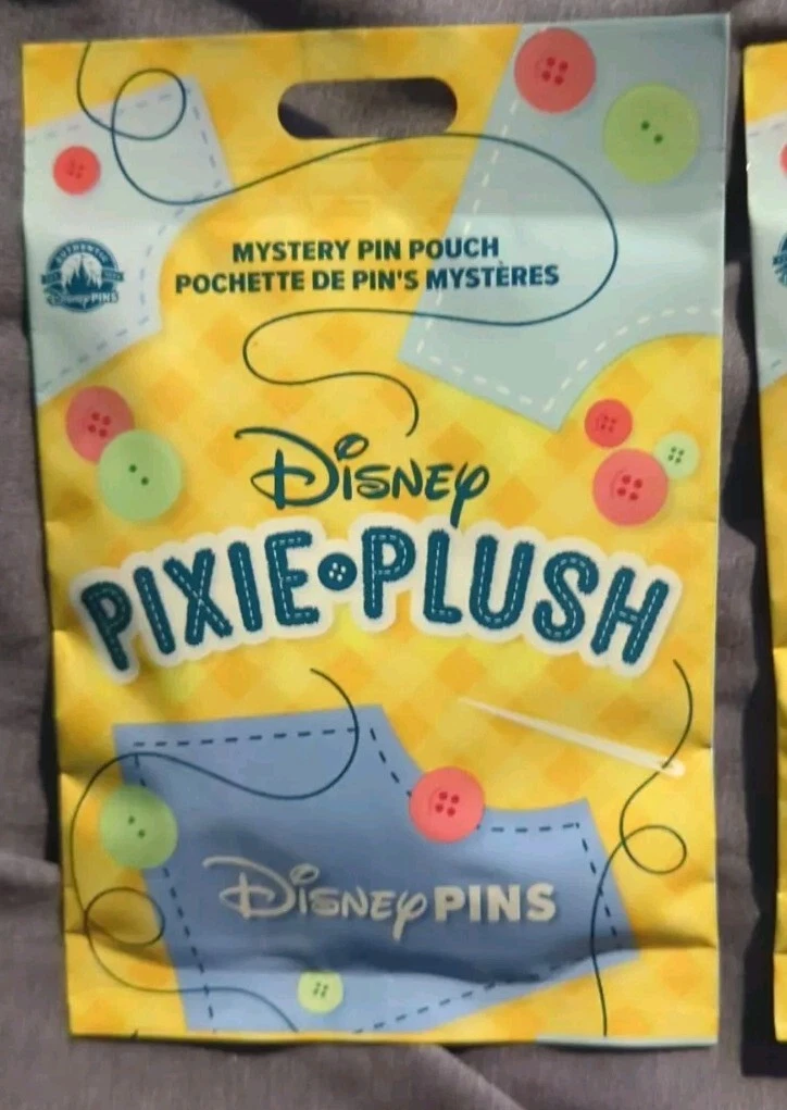 1 NEW SEALED DISNEY MYSTERY 5 Pins In The PACK POUCH PIXIE PLUSH ANIMALS NiP!!