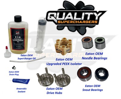 Genuine OEM Supercharger Rebuild Kit Bearing 5.0 Jaguar Land Rover 2017 - 2024