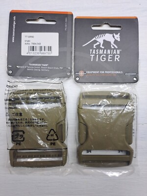 TASMANIAN TIGER 2 Pz Fibbia Di Ricambio Per Zaino Valigia TT SR50 Nuove - Foto 9