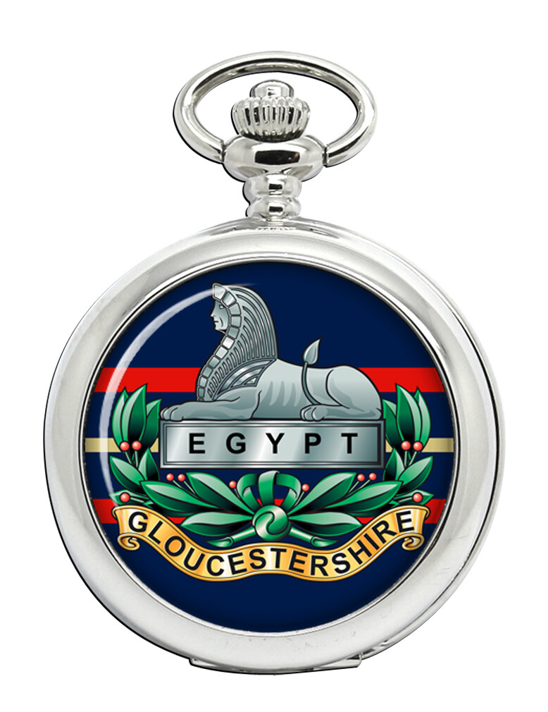 Vintage British Army Gloucestershire Regiment Pocket Watch