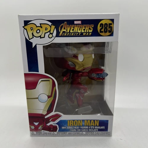 Funko Pop! Vinyl: Marvel - Iron Man #285 W/Protector