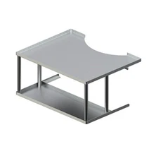 Double Shelves Sauce Rack for Chinese Wok Range *(28″L x 22″W x 13″H)