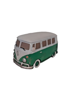 VW Camper Van Table Lamp Green Retro Beetle Bus Novelty Light UK Plug B21 G921