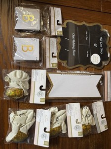 Best Day Ever Wedding Decorations 8 Pcs