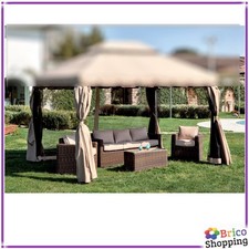 Teli Laterali Di Ricambio Per Gazebo Adventure Magnum 3,6x4,8 Mt