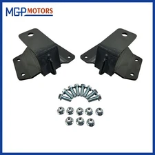 For 99-06 Chevy Silverado GMC 1500 2WD 2" Rear Axle Drop Hangers Lowering Kit