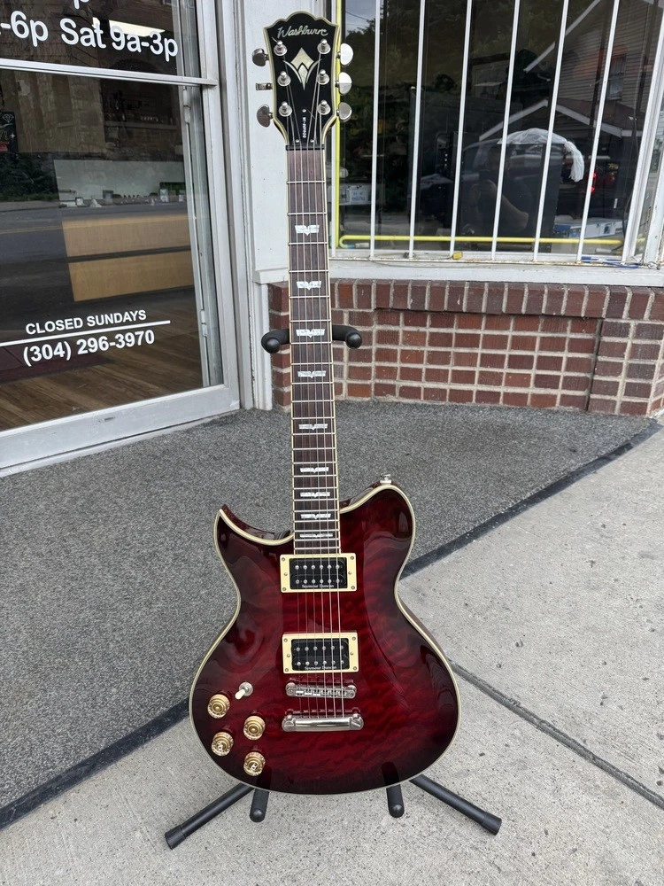 Washburn Red Solid Electric Guitars for sale | eBay